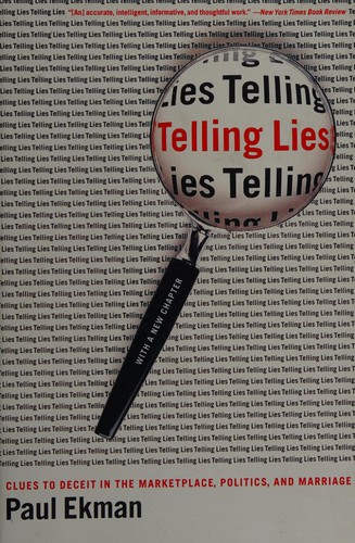 Cover of Telling Lies: Clues to Deceit in the Marketplace, Politics, and Marriage by Paul Ekman